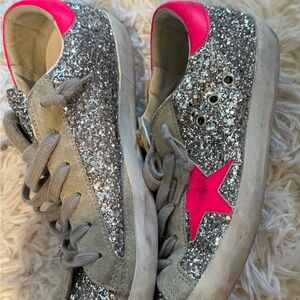 Golden Goose Glitter Sneakers size 41